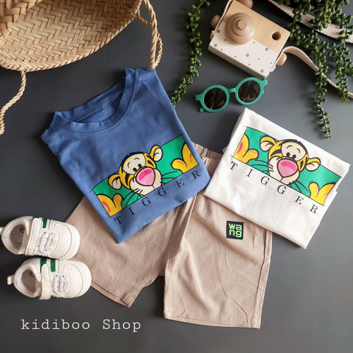 ست تیشرت شلوارک تایگر