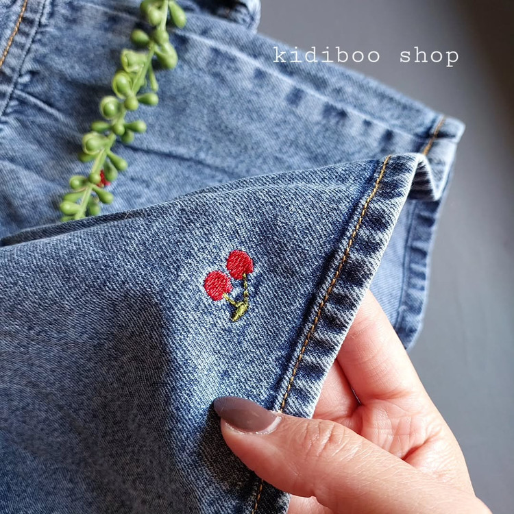 پیراهن بچگانه زارا طرح گیلاسی