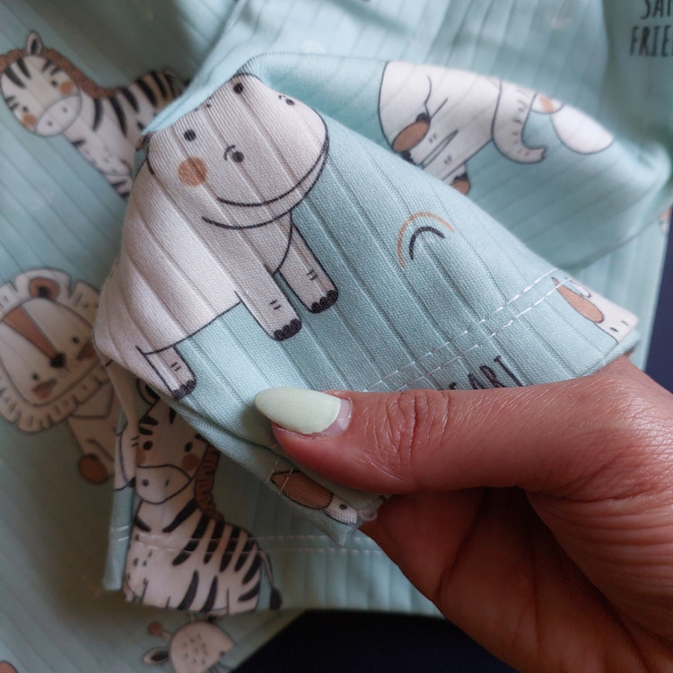 ست تیشرت شلوارک راحتی کودک Koala | نخ پنبه ریلی | مناسب ۹ ماه تا ۸ سال